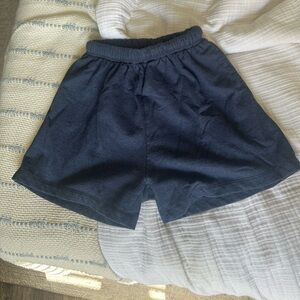 Daily Drills Navy Fleece Sweat shorts